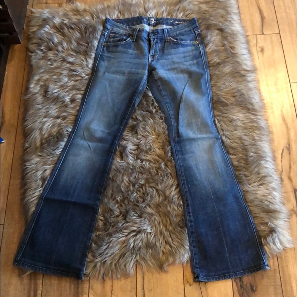 7 For All Mankind A pocket boot cut jeans